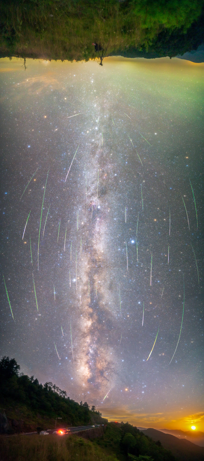 STAR · 银河垂落