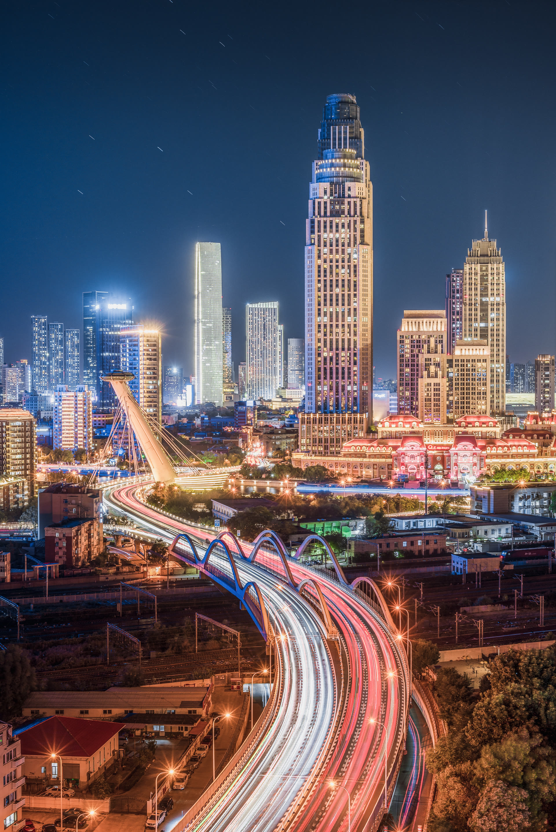 CITY · 津门夜色
